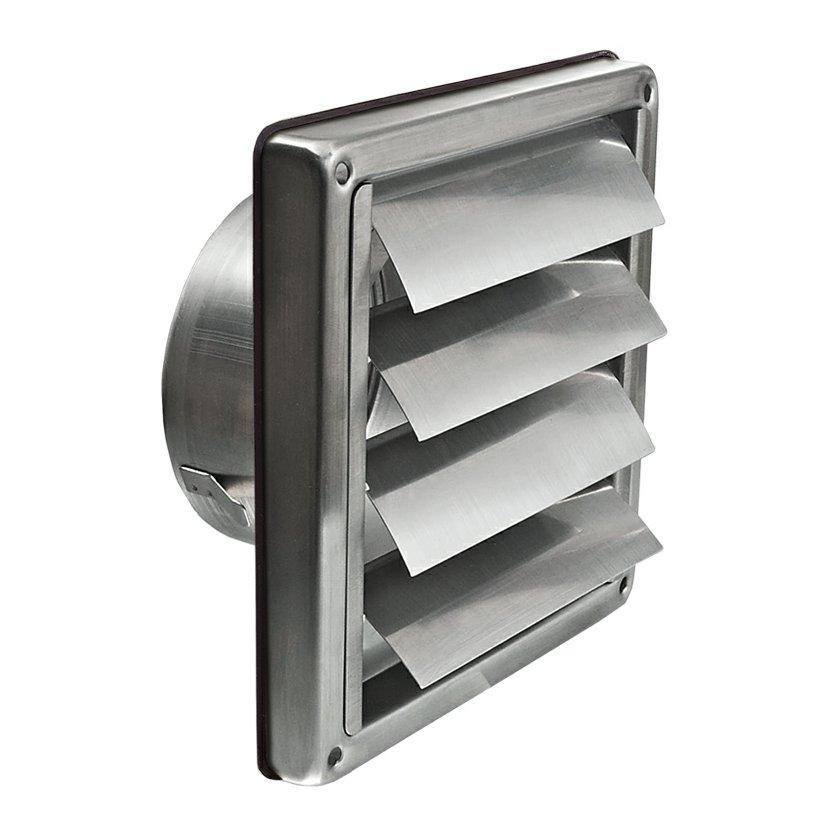 VENTS MVM 125 VJN gravitační žaluzie nerez