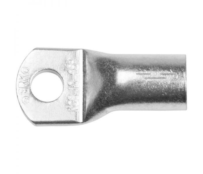 KCS_10-16/50 Trubkové kabelové oko lehčené, CU, průřez vodiče 16mm2, M10 (KCS_10-16/50)