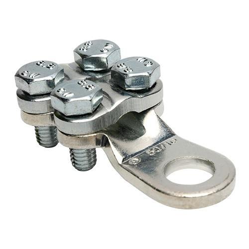 Příložkové kabelové oko, svorník M10, průřez vodiče 70mm2