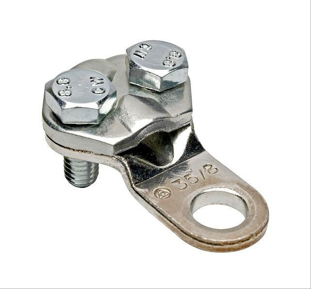 7580-08 Příložkové kabelové oko, svorník M8, průřez vodiče 25mm2 (10000772.00)