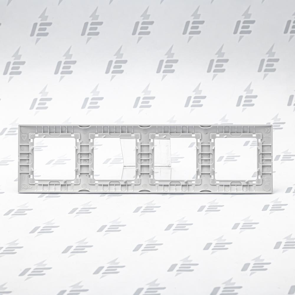 MGU4.008.18 Unica Colors - Krycí rámeček bez dekorativního rámečku čtyřnásobný, Polar