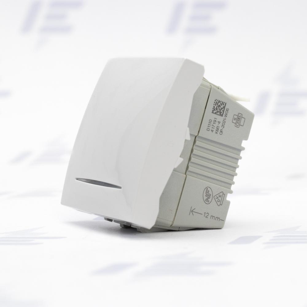 MGU3.201.18N Unica - Spínač jednopólový s orientační kontrolkou, řazení 1So, Polar