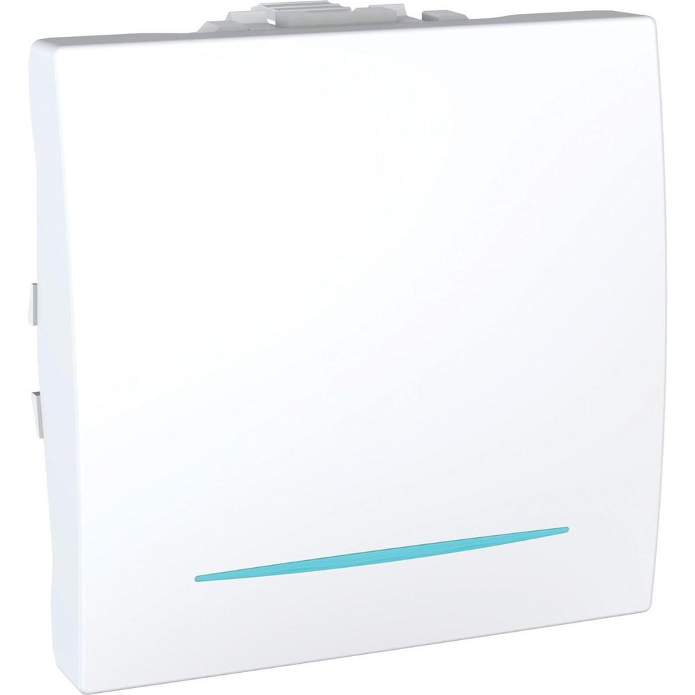 Unica - Spínač jednopólový s orientační kontrolkou, řazení 1So, Polar