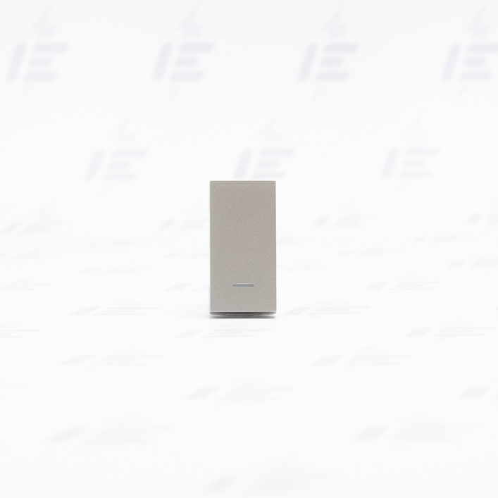 Unica - Přepínač střídavý s nulovou svorkou řazení 6, 1M, Aluminium