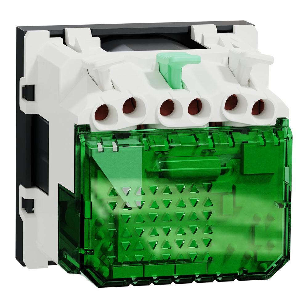 NU301554E Unica - Zásuvka skrytá 250V/16A + USB C 10.5W, 2.1A, 2M, Antracit