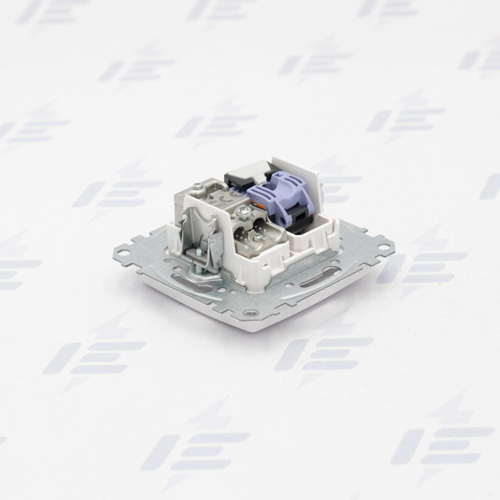 SDD111469T Sedna D/E - Datová zásuvka RJ45 kat.6 UTP+TV individuální, Bílá