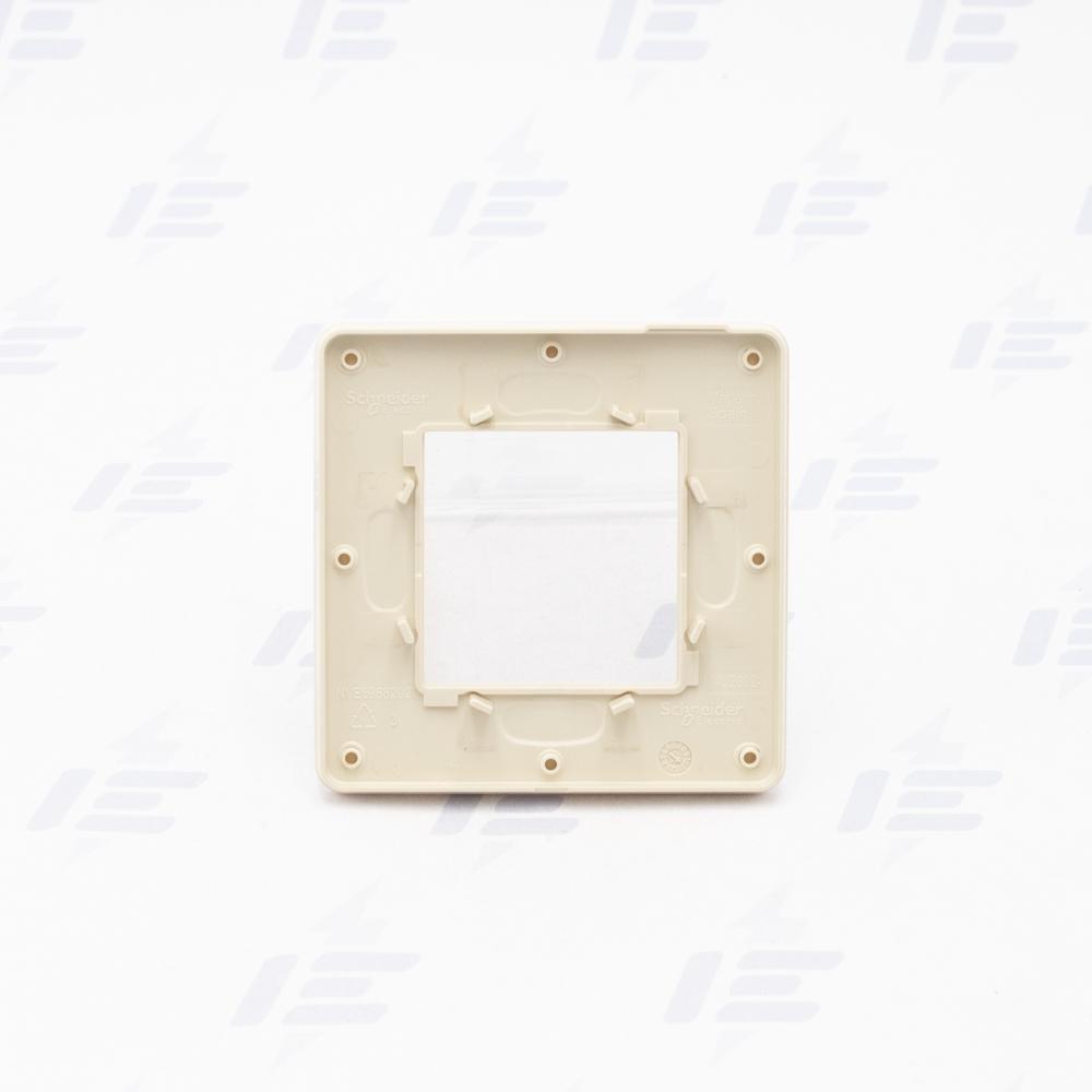 NU280244 Unica Studio Color - Krycí rámeček jednonásobný, Béžový/Béžový