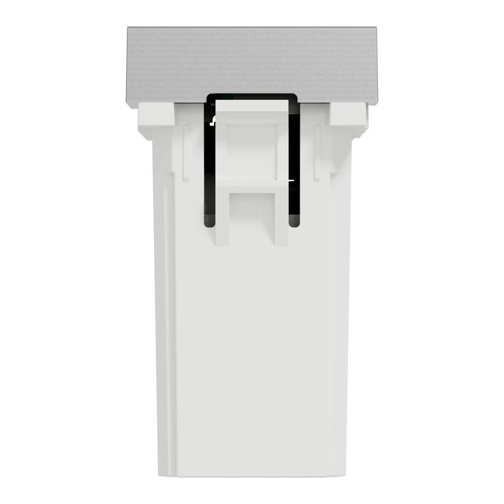 Unica - Dvojitý nabíjecí USB konektor A+C 2.4A, 1M, Aluminium