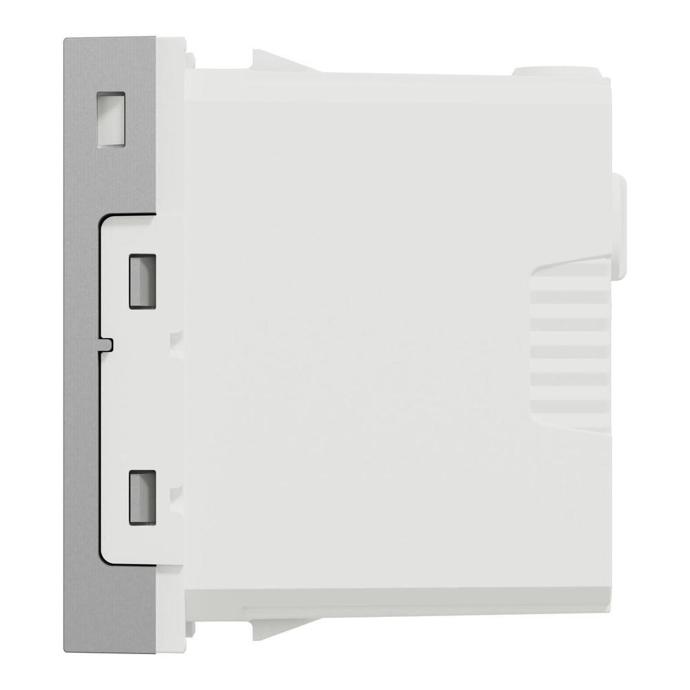 Unica - Dvojitý nabíjecí USB konektor A+C 2.4A, 1M, Aluminium