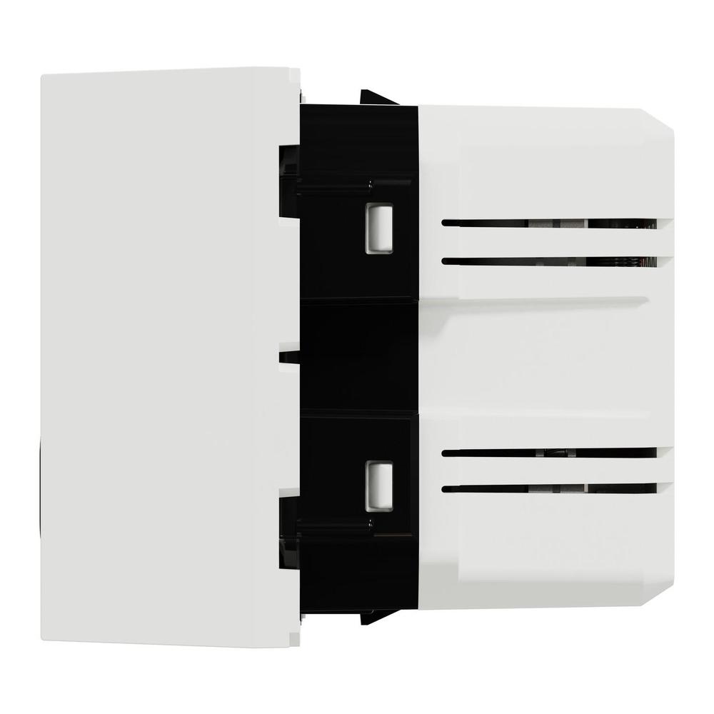 Unica - Dvojitý nabíjecí USB konektor A+C 18W, 2.4A, 2M, Bílý