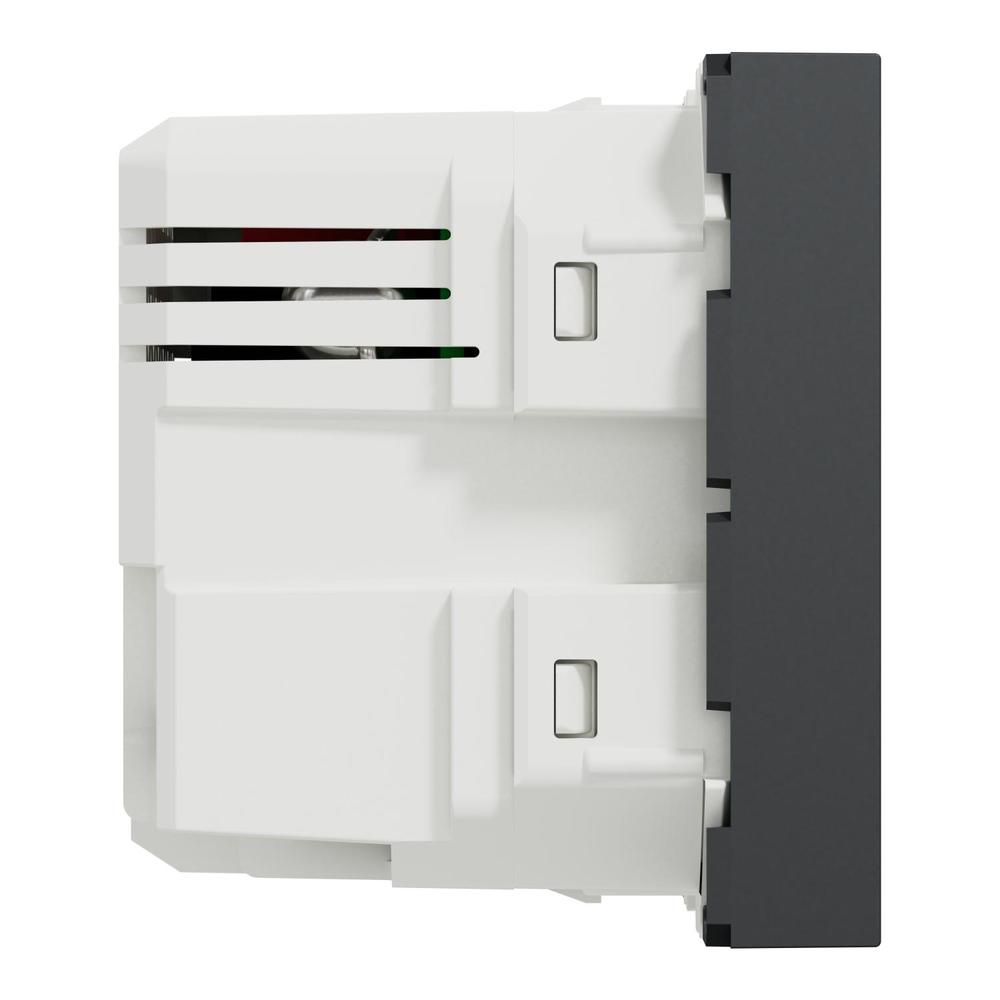 Unica - Dvojitý nabíjecí USB konektor A+C 2.4A, 2M, Antracit