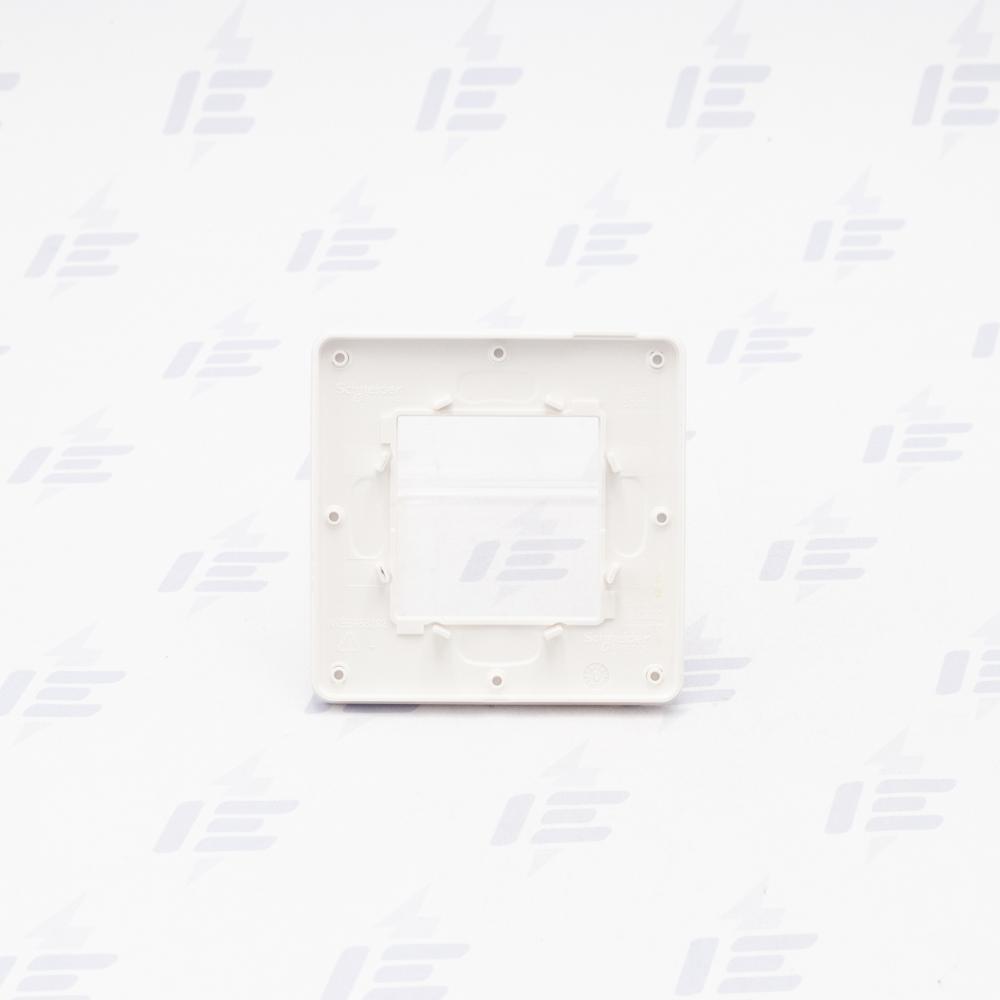 NU280218 Unica Studio Color - Krycí rámeček jednonásobný, Bílý/Bílý