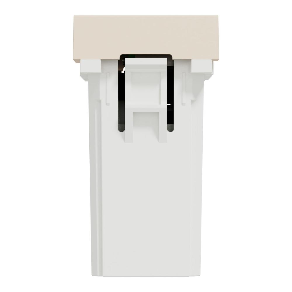 Unica - Dvojitý nabíjecí USB konektor A+C 2.4A, 1M, Béžový