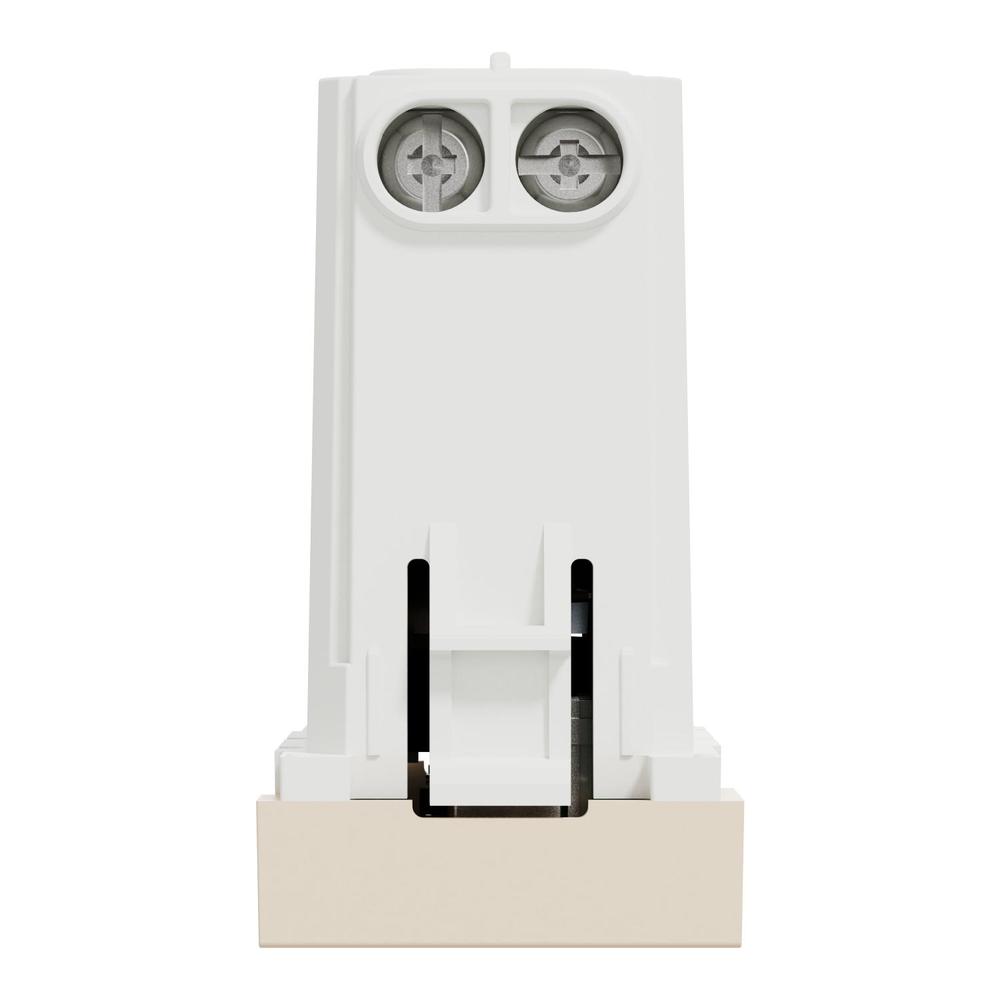 Unica - Dvojitý nabíjecí USB konektor A+C 2.4A, 1M, Béžový