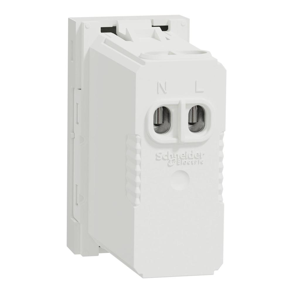 Unica - Dvojitý nabíjecí USB konektor A+C 2.4A, 1M, Bílý