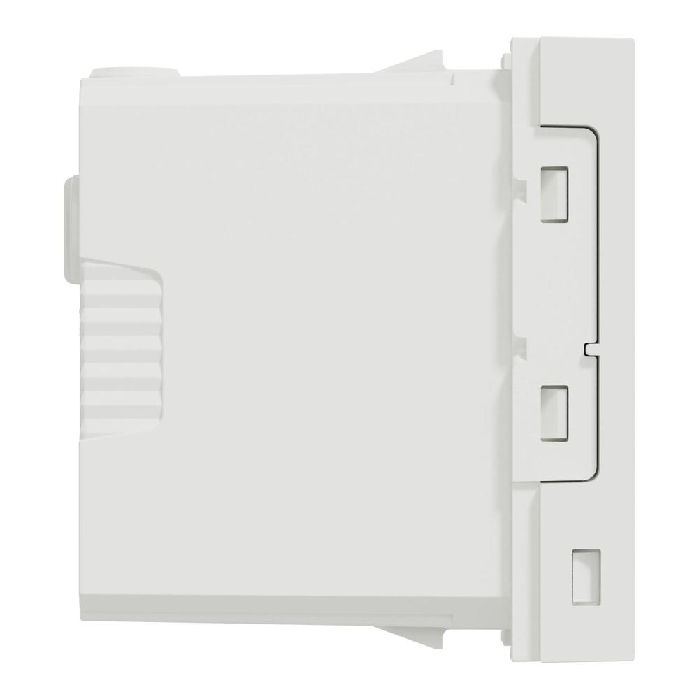 Unica - Dvojitý nabíjecí USB konektor A+C 2.4A, 1M, Bílý