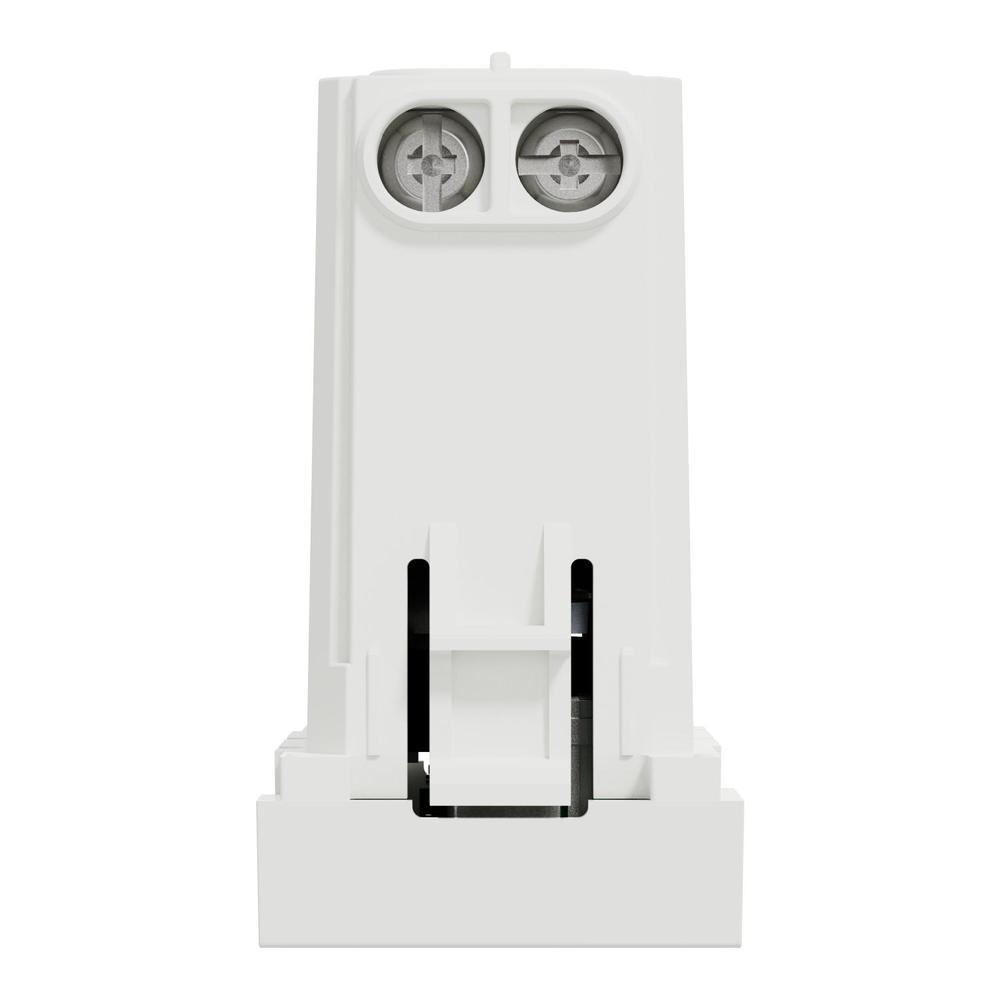 Unica - Dvojitý nabíjecí USB konektor A+C 2.4A, 1M, Bílý