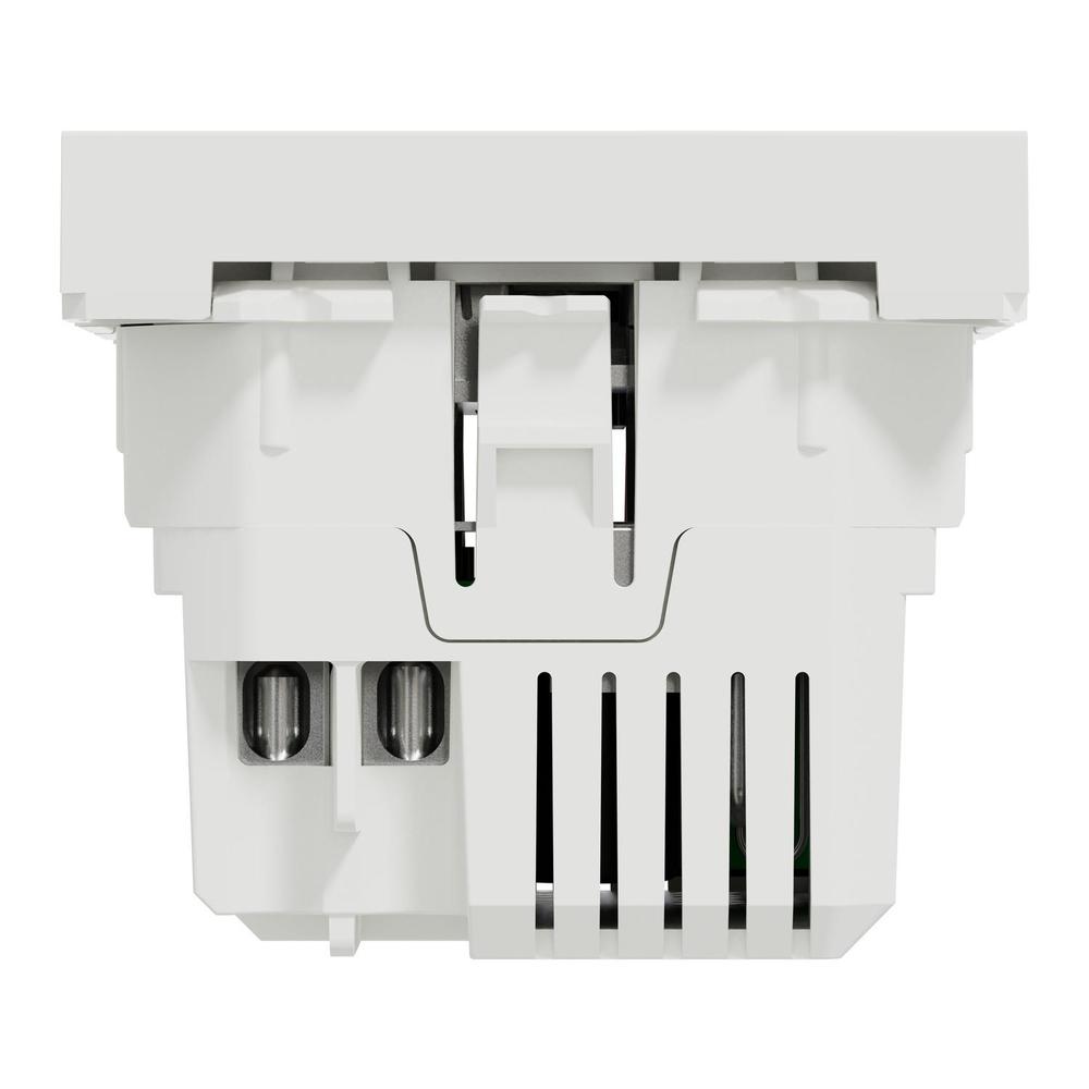 Unica - Dvojitý nabíjecí USB konektor A+C 2.4A, 2M, Bílý