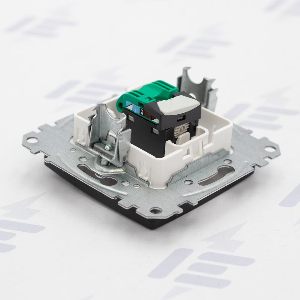 SDD114451 Sedna D/E - Datová zásuvka 1xRJ45 kat. 5e UTP, Antracit