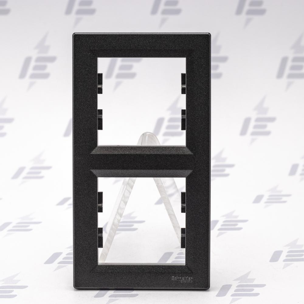 EPH5810271 Asfora - Krycí rámeček dvojnásobný vertikální, antracit