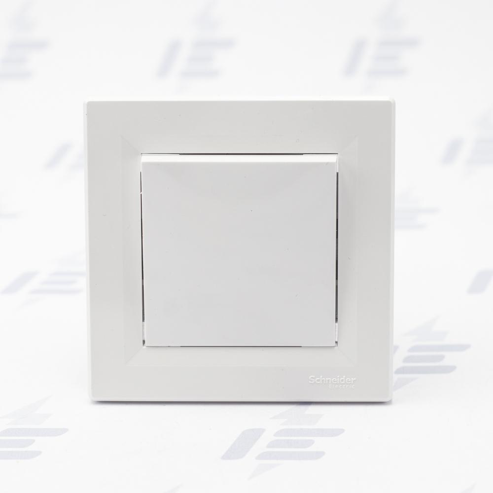 EPH0500121 Asfora - Přepínač křížový řazení 7, bezšroubový, bílá