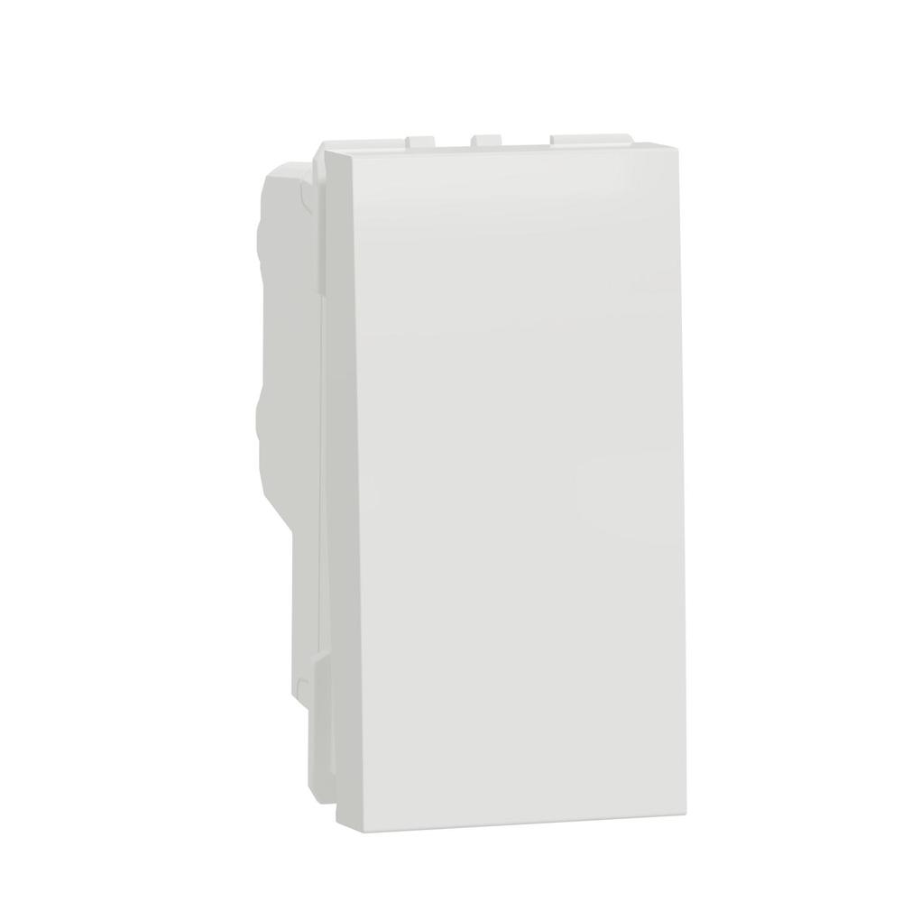 Unica - Přepínač křížový řazení 7, šroubový, 1M, Bílý