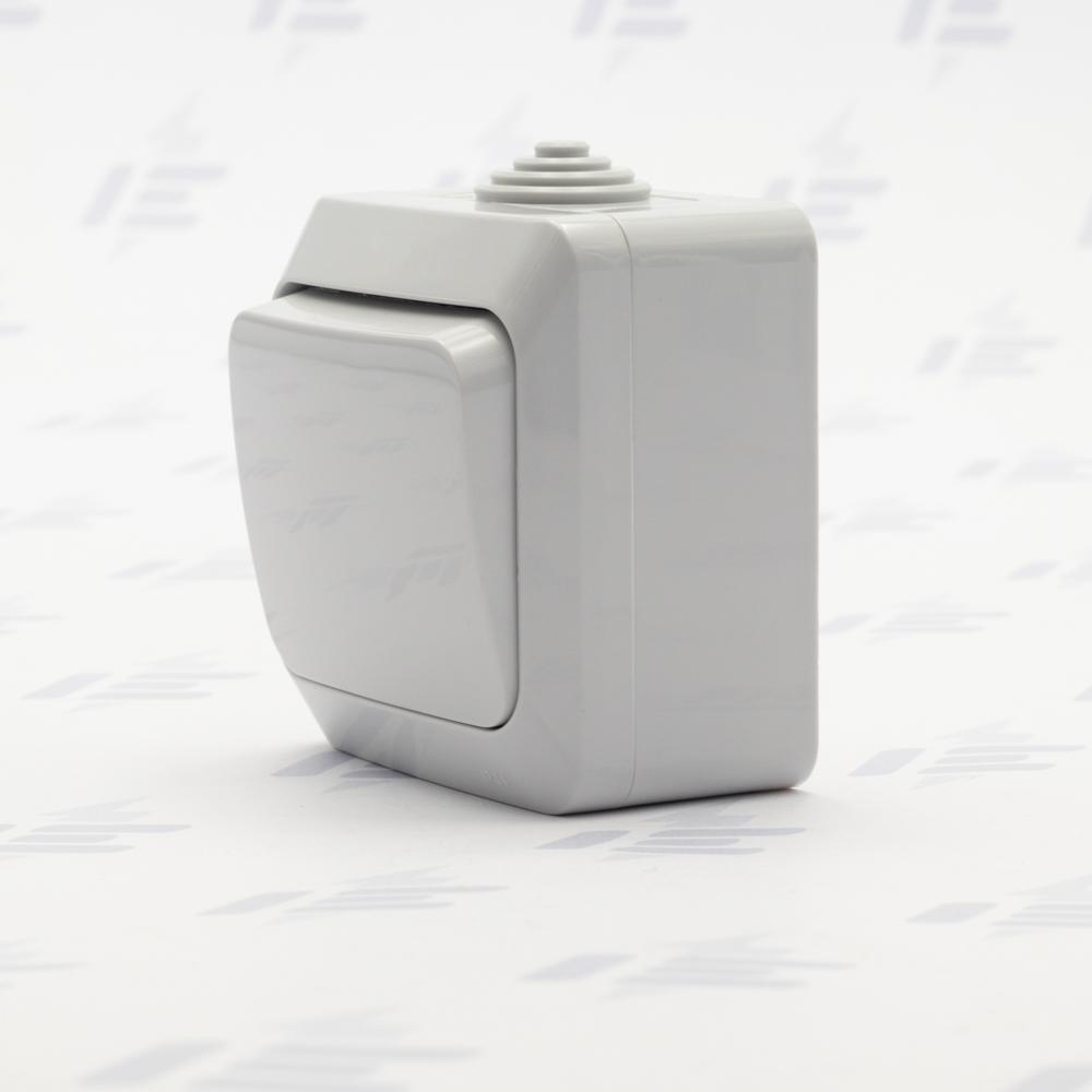 WDE000610 Cedar Plus IP44 - Spínač jednopólový řazení 1, šedý