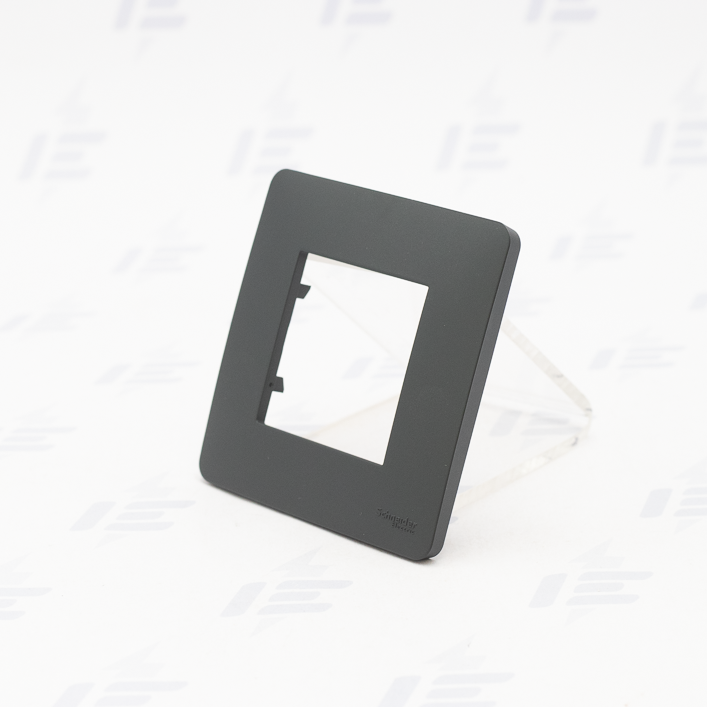 NU200254 Unica Studio - Krycí rámeček jednonásobný, Antracit