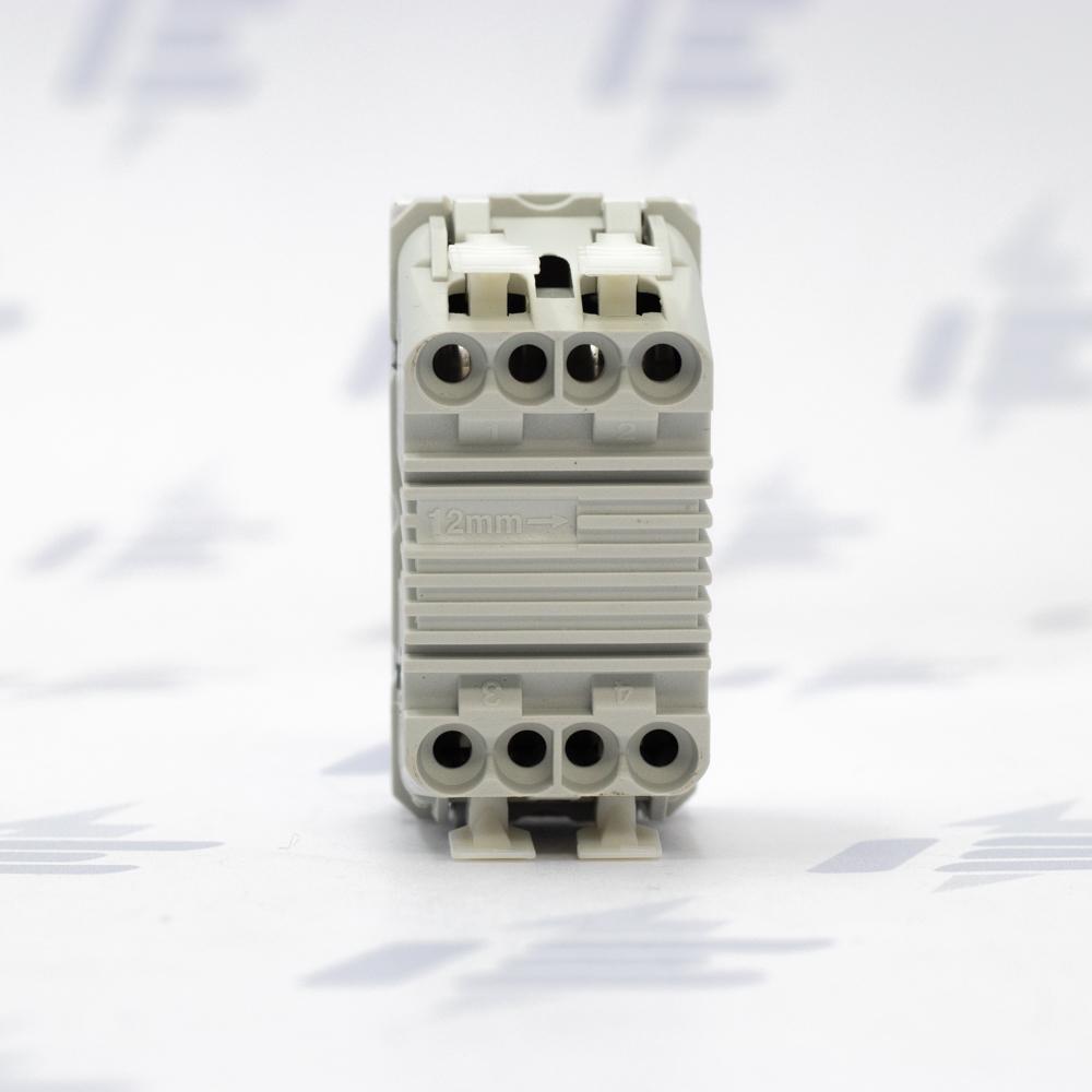 Unica - Přepínač křížový, řazení 7, 1 modul, Polar