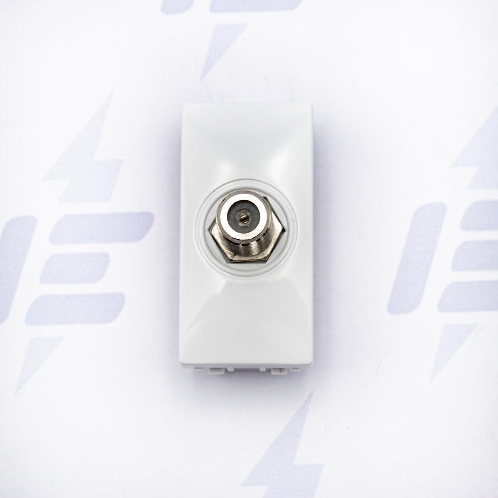 MGU3.468.18 Unica - Anténní zásuvka F konektor, 1 modul, Polar