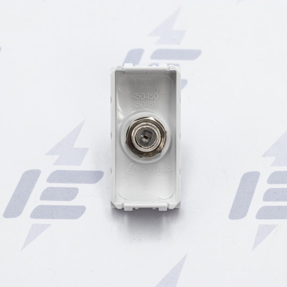 MGU3.468.18 Unica - Anténní zásuvka F konektor, 1 modul, Polar