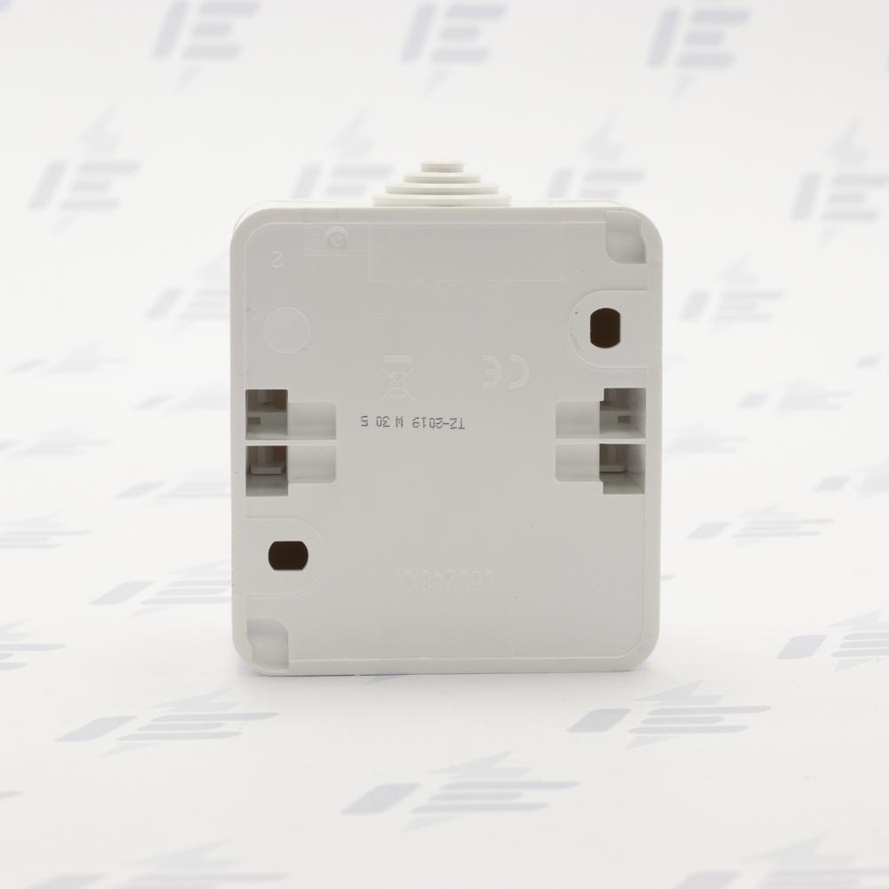 WDE000550 Cedar Plus IP44 - Přepínač sériový řazení 5, bílý