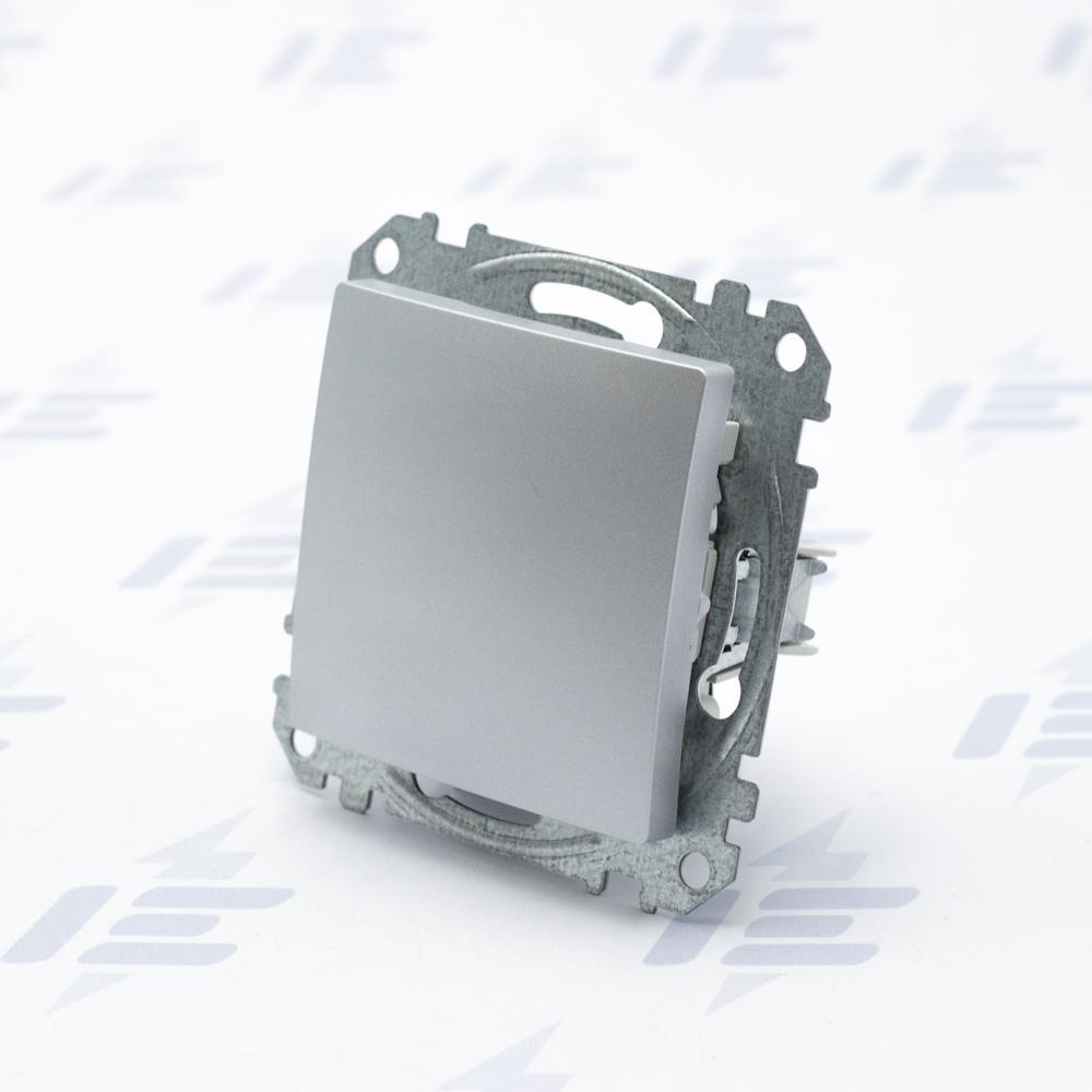 SDD113106 Sedna D/E - Přepínač střídavý řazení 6, Aluminium