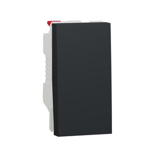 NU310154 Unica - Spínač jednopólový řazení 1, 1M, Antracit
