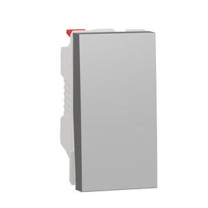 NU310330 Unica - Přepínač střídavý řazení 6, 1M, Aluminium