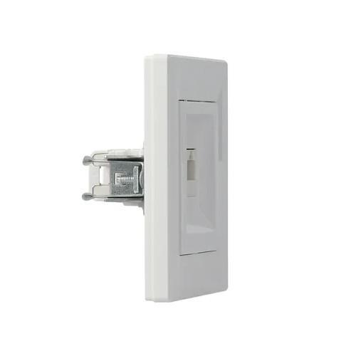 EPH4400121 Asfora - Zásuvka datová 2xRJ45, kat.5e UTP, bílá