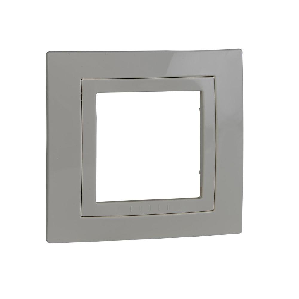 MGU2.002.25 Unica Basic - Krycí rámeček jednonásobný, Marfil