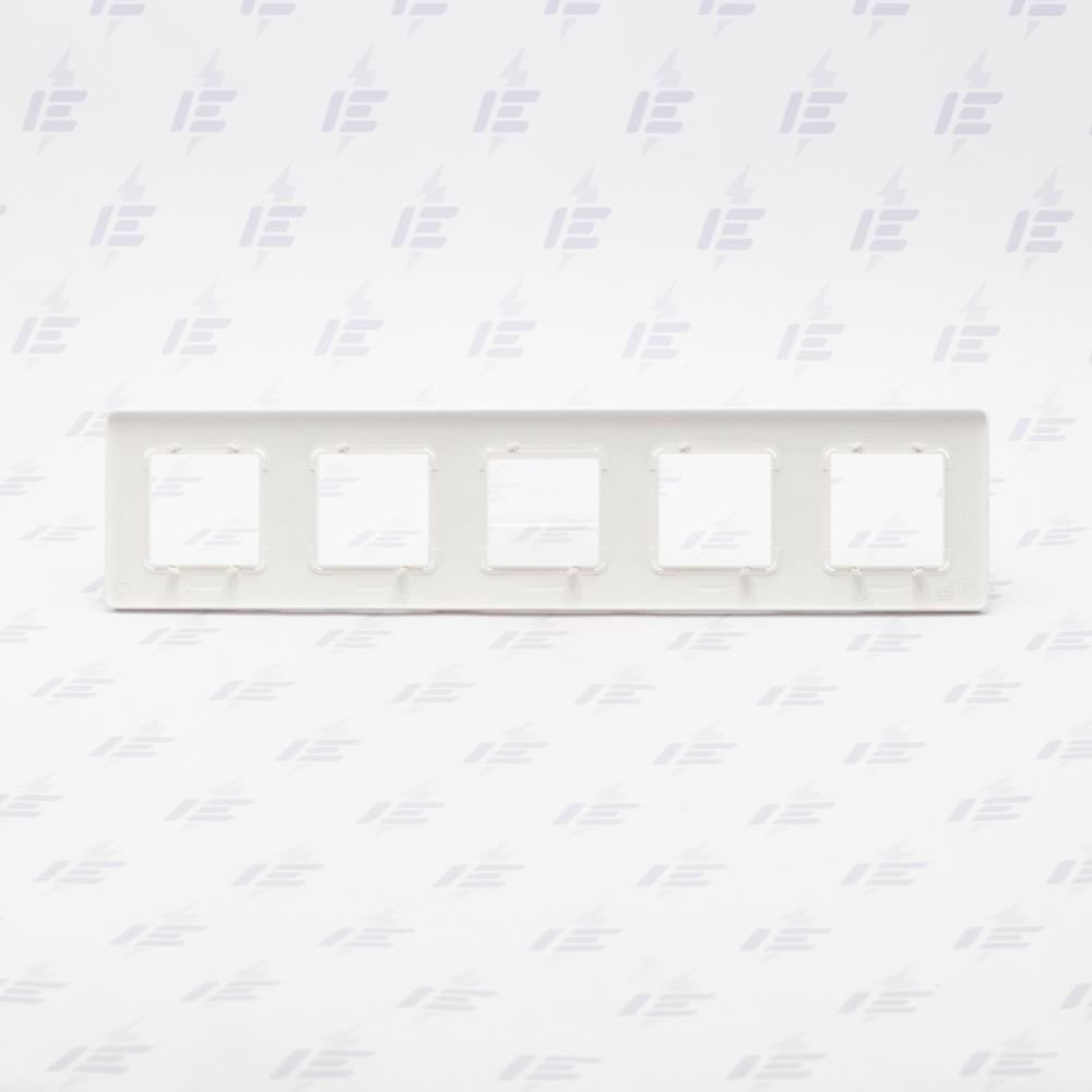 NU231018 Unica Studio Outline - Rámeček pětinásobný, Bílý