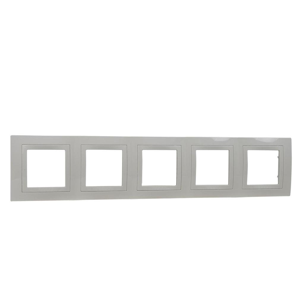 MGU2.010.25 Unica Basic - Krycí rámeček pětinásobný, Marfil