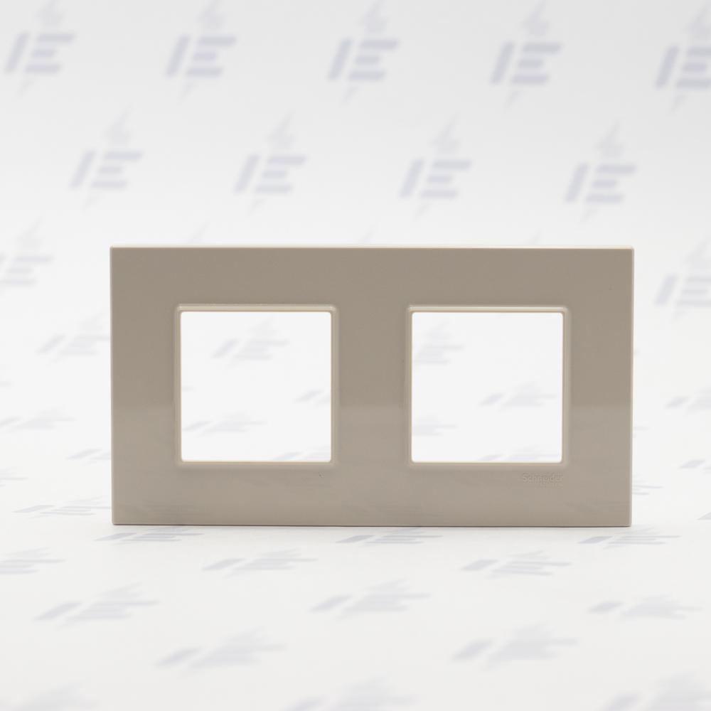 MGU2.704.16 Unica Quadro - Krycí rámeček dvojnásobný, Stone