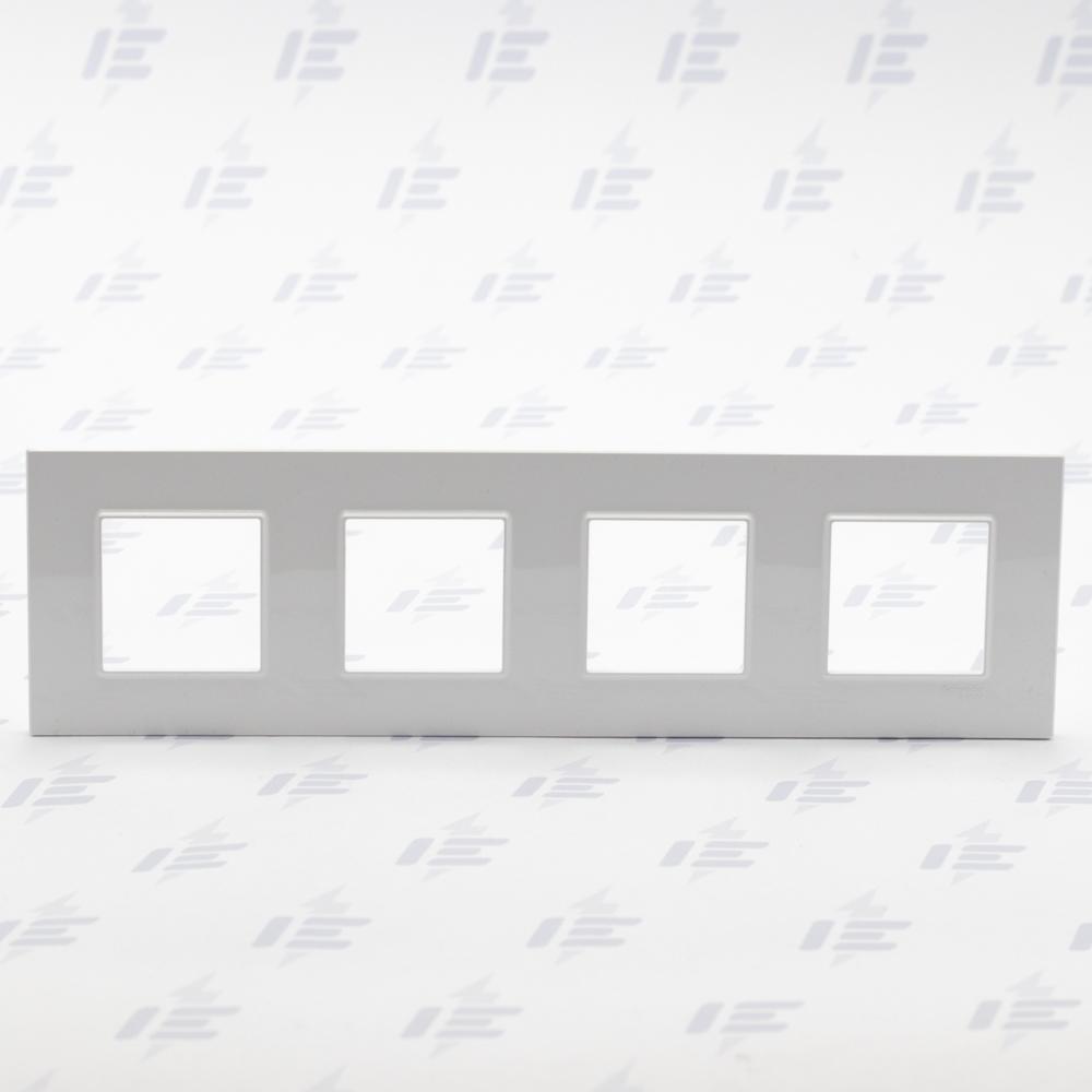 MGU2.708.18 Unica Quadro - Krycí rámeček čtyřnásobný, Polar