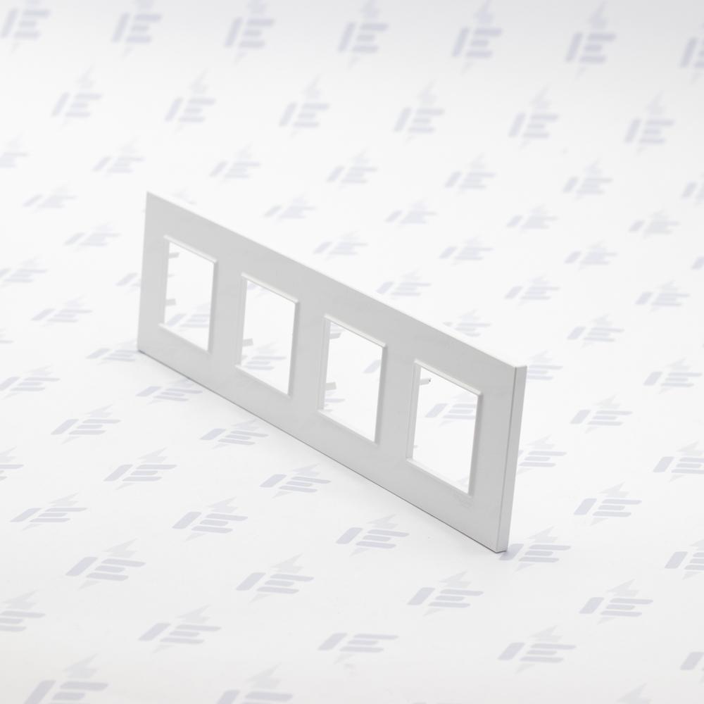 MGU2.708.18 Unica Quadro - Krycí rámeček čtyřnásobný, Polar