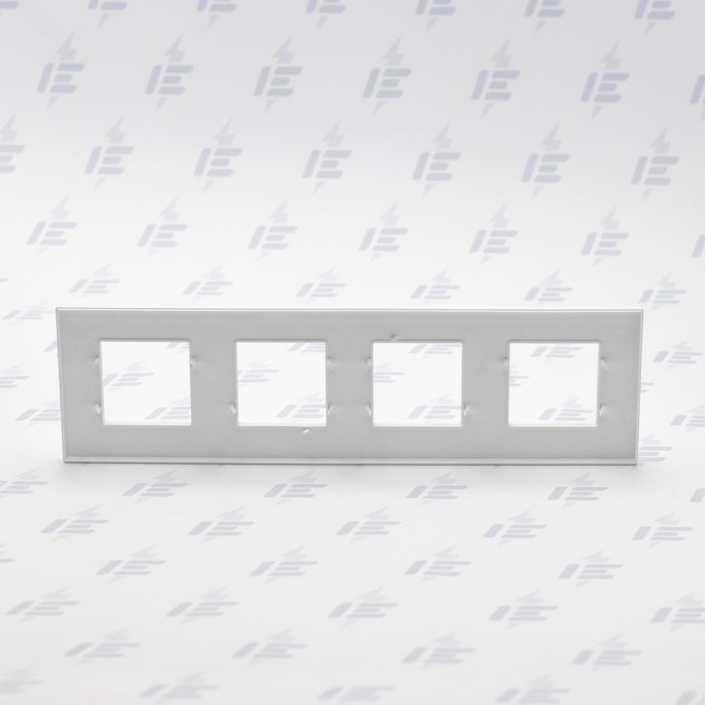 MGU2.708.18 Unica Quadro - Krycí rámeček čtyřnásobný, Polar