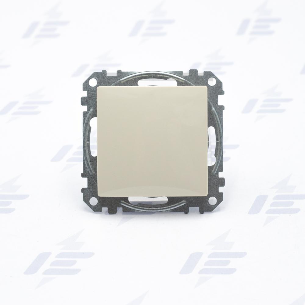 SDD112101 Sedna D/E - Spínač jednopólový řazení 1, Béžová