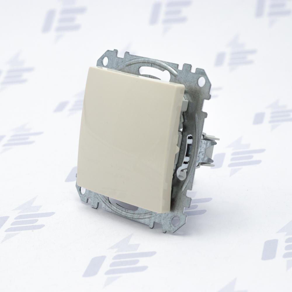 SDD112101 Sedna D/E - Spínač jednopólový řazení 1, Béžová