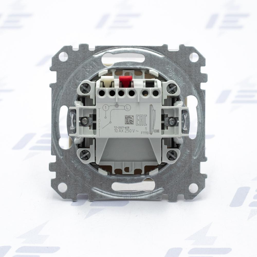 SDD112101 Sedna D/E - Spínač jednopólový řazení 1, Béžová