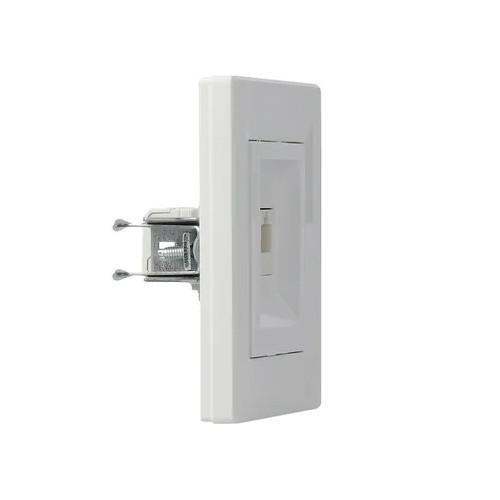 EPH4300121 Asfora - Zásuvka datová RJ45, kat.5e UTP, bílá