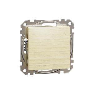 SDD180101 Sedna D/E - Spínač jednopólový řazení 1, Bříza