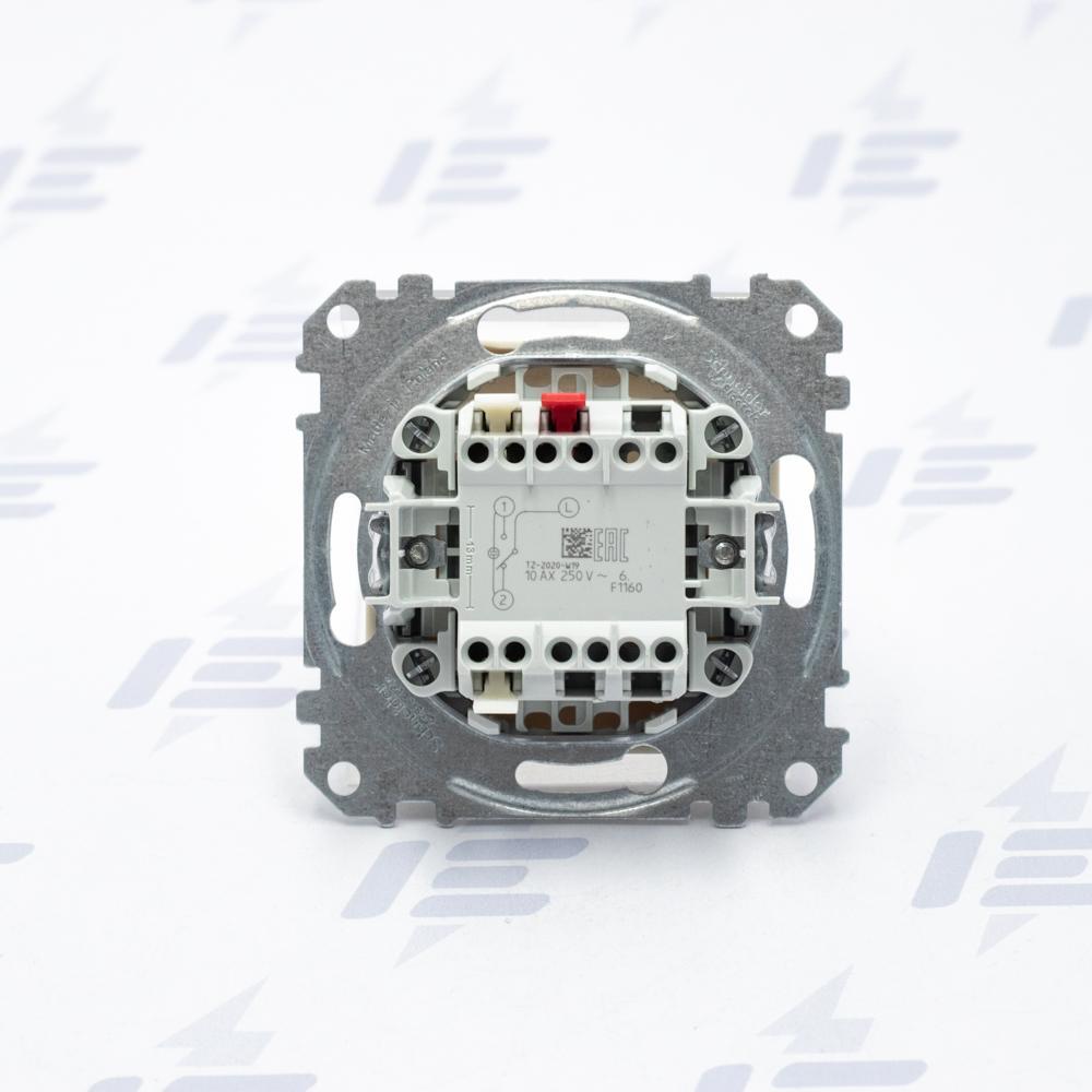 SDD112106 Sedna D/E - Přepínač střídavý řazení 6, Béžová