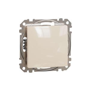 SDD112106 Sedna D/E - Přepínač střídavý řazení 6, Béžová